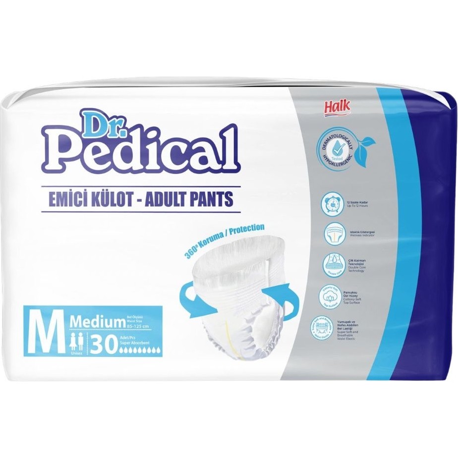 Dr. Pedical Emici Külot Orta Boy Yetişkin Hasta Bezi Medium 30 Adet - M SSD / Solid State Drive Fiyatı