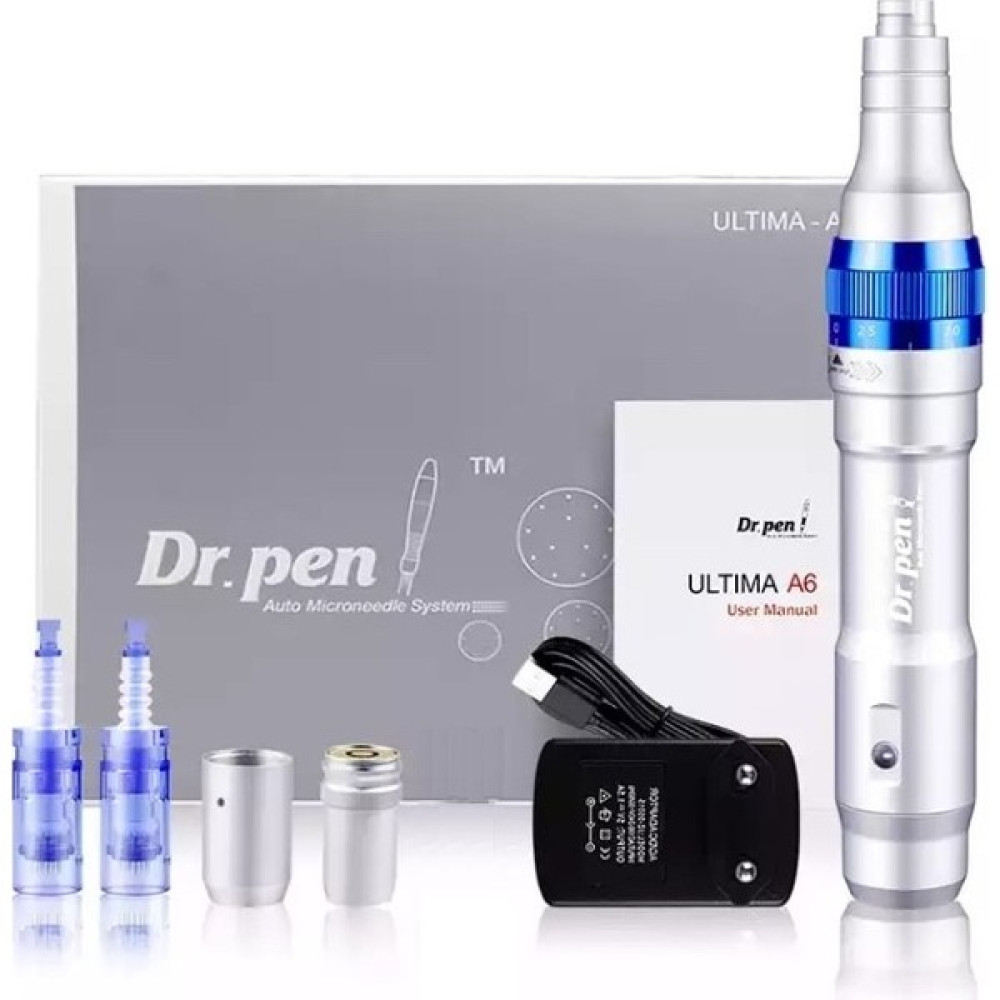 Dr. Pen Auto Microneedle System A6 Şarjlı Dermapen Mikro Iğneleme Cihazı Bataryalı Oto Boyaları Fiyatı