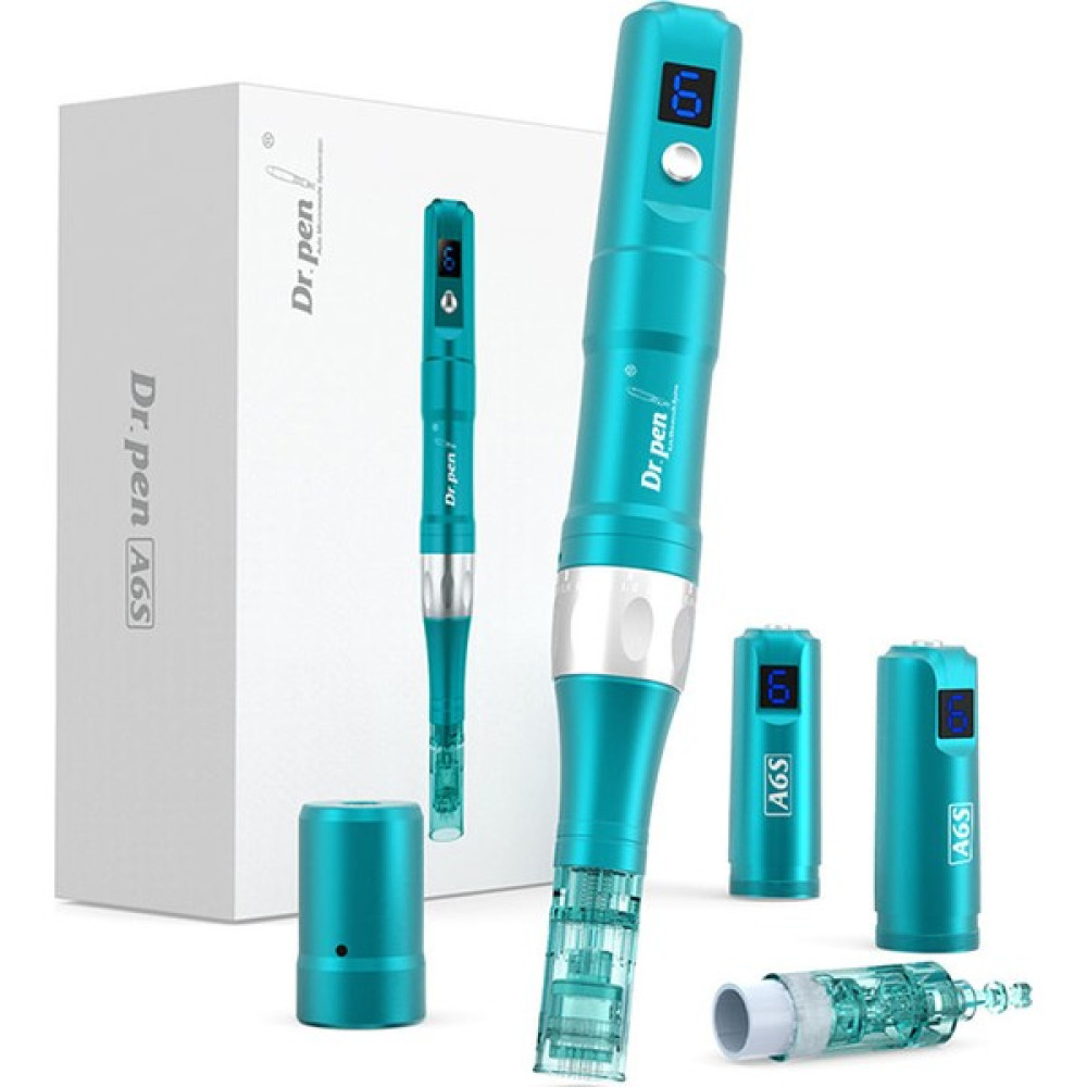 Dr Pen Ultima A6S Dermapen Cihazı Şarjlı Yedek Bataryalı Yüz Yenileme Cilt Peeling Makinası Cilt & Yüz Temizleme Cihazları Fiyatı