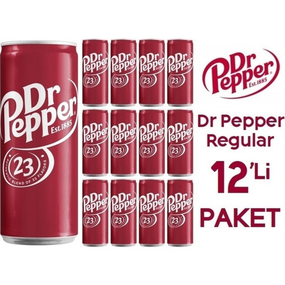 Dr. Pepper Aromalı Gazlı Içecek 330ML 12'li - 12 Diğer Fiyatı