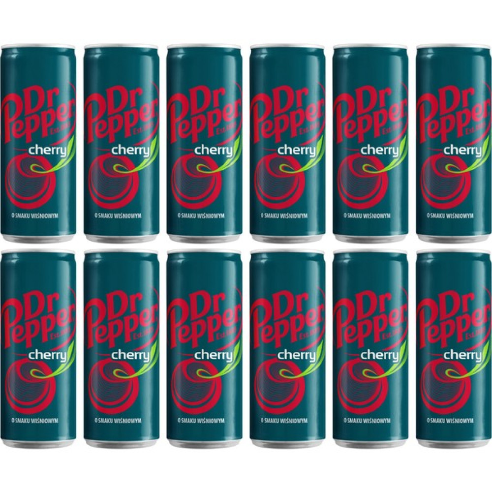 Dr Pepper Cherry Karışık Aromalı Gazlı Içecek 12 x 330 ml Diğer Fiyatı