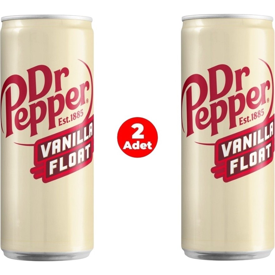 Dr. Pepper Vanilla Float - Vanilyalı Gazlı İçecek 330 ml x 2 Adet Diğer Fiyatı