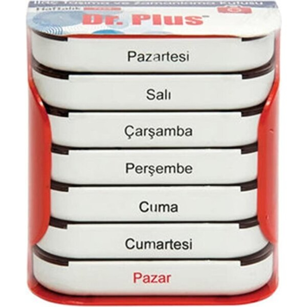 Dr Plus Ilaç Taşıma ve Zamanlama Kutusu Haftalık 7X24 - Şeffaf Eşya Saklama Kutusu Fiyatı
