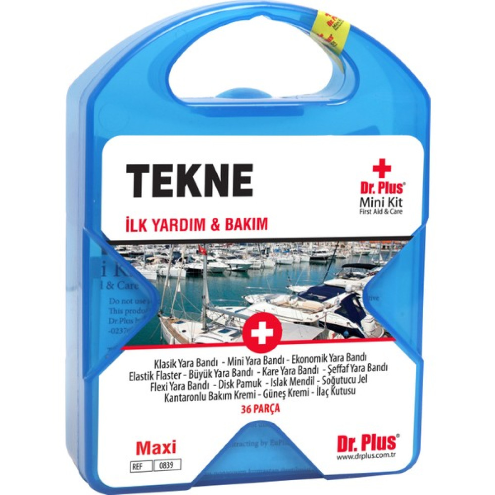 Dr Plus İlk Yardım Çantası     Tekne Yat  Yelkenli    MiniKit Medikal Ürünler Fiyatı