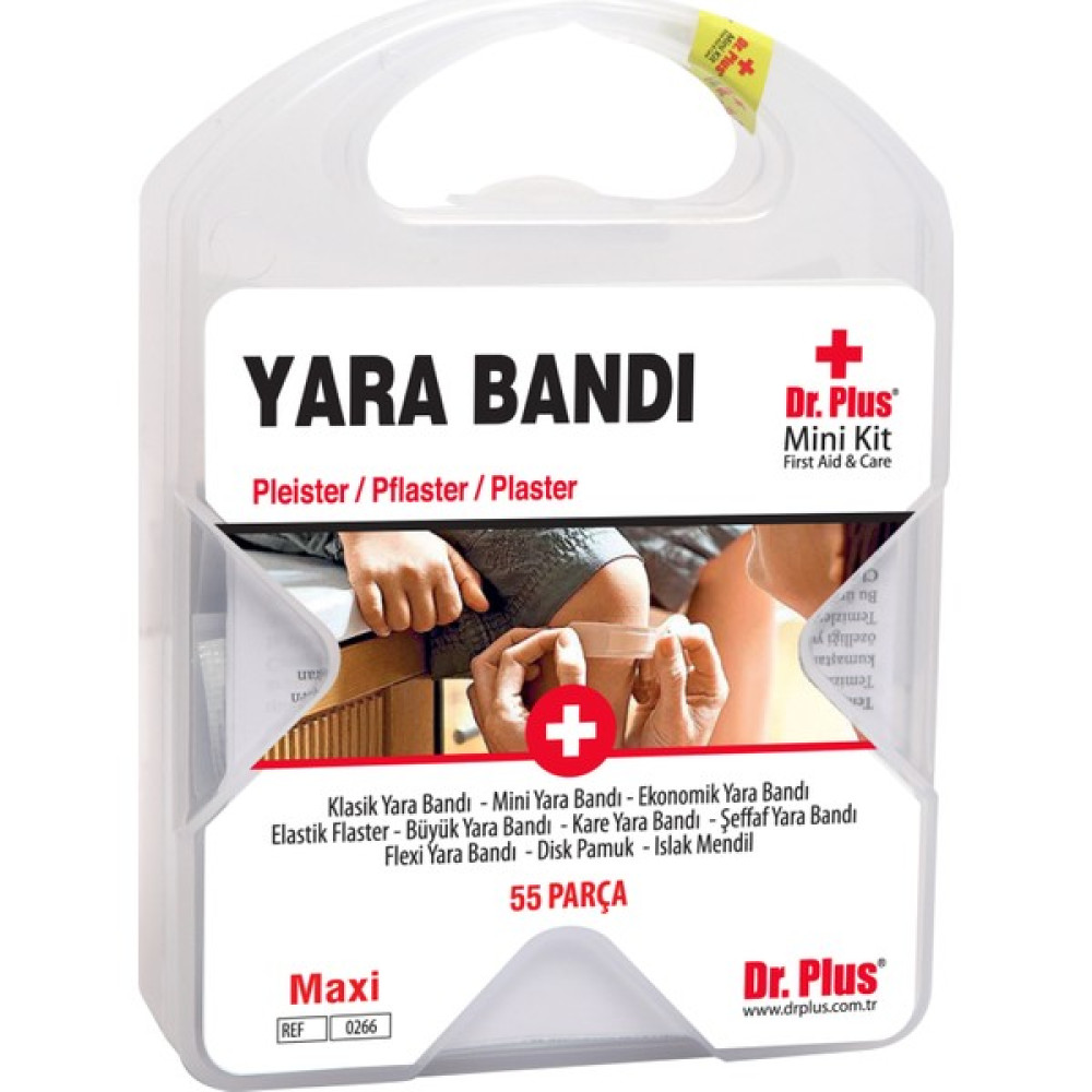 Dr Plus İlk Yardım Çantası Yara Bandı 55 Parça MiniKit Trafik Malzemeleri Fiyatı