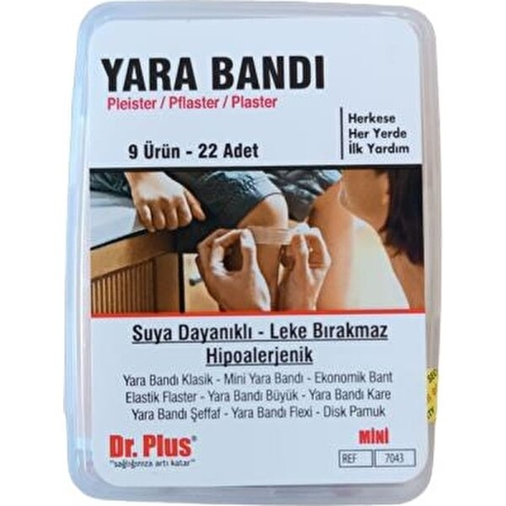 Dr Plus Yara Bandı Ilk Yardım Kiti 22 Adet 9 Ürün Medikal Ürünler Fiyatı