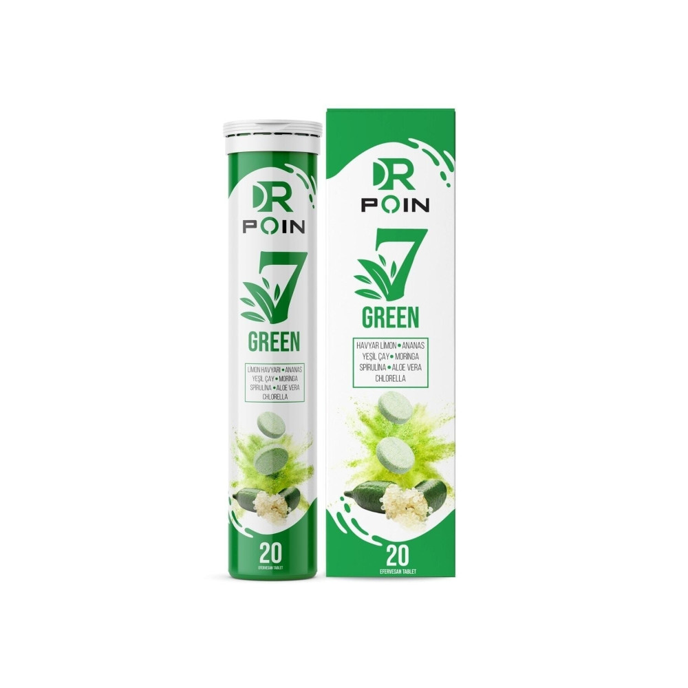 Dr Poin 7 Green Efervesan Tablet Sağlık Fiyatı