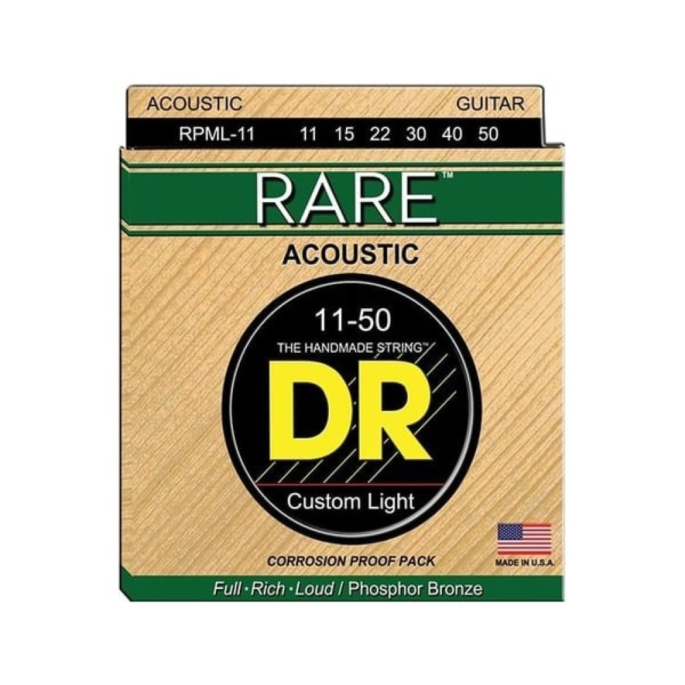 Dr Rare Phosphor Bronze Akustik Gitar 0,11 Takım Tel - XL - Doğal Müzik Aleti Aksesuarları Fiyatı