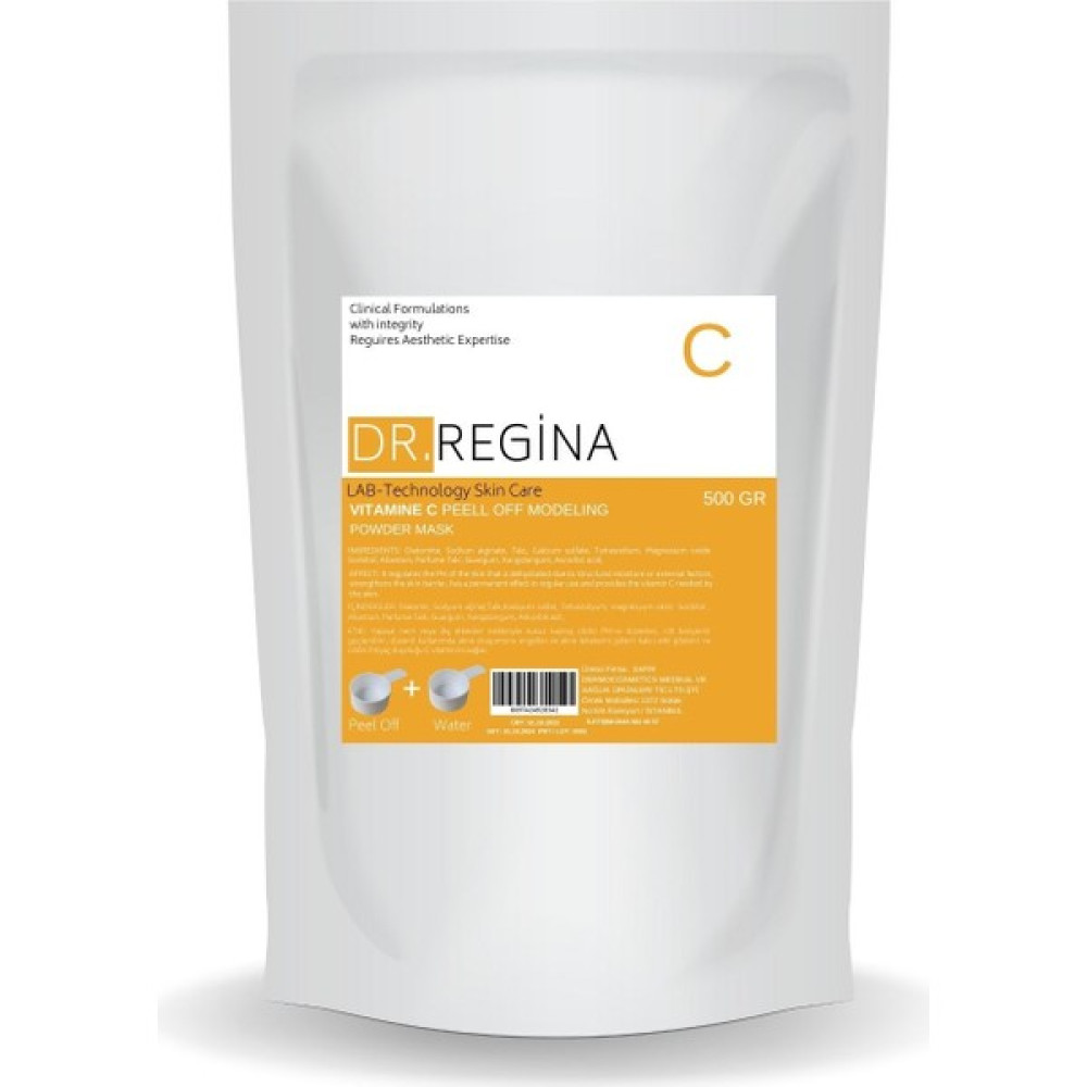 Dr. Regina 500 gr C Vitamin Maskesi Soyulabilir Peeloff Modeling Mask Vıtamın C Maskeler Fiyatı