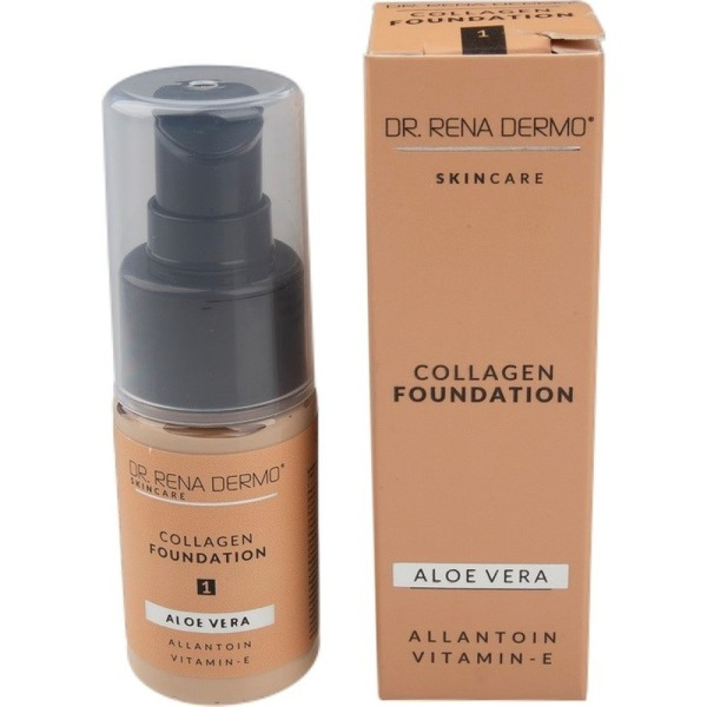 Dr. Rena Dermo Aloevera Ekstraktlı Collagen Foundation - No: 1 Fondötenler Fiyatı