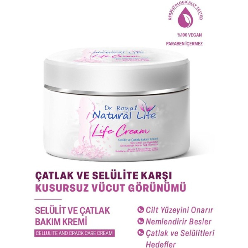 Dr. Royal Natural Life Dr.royal Natural Life Selülit - Çatlak ve Sıkılaştırıcı Bakım Kremi 150ML Vücut Sıkılaştırıcı ve İncelticiler Fiyatı