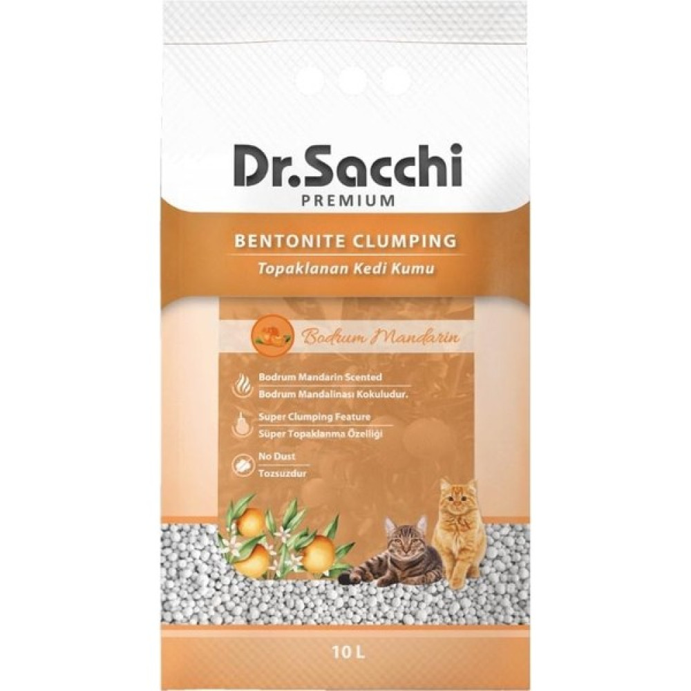 Dr. Sacchi Dr.sacchi Mandalin Kokulu Bentonit Kedi Kumu 10 Lt Evcil Hayvan Ürünleri Fiyatı