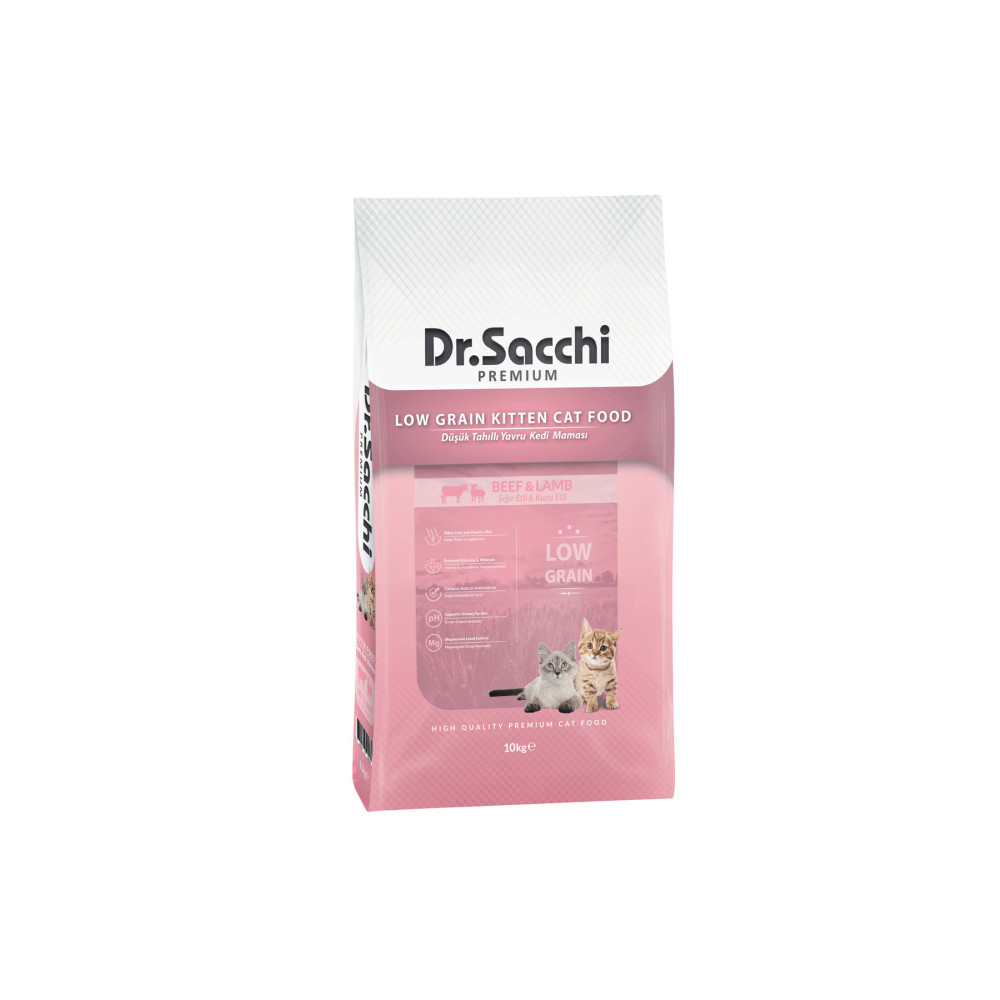 Dr. Sacchi Dr.sacchi Premium Düşük Tahıllı Yavru Kedi Maması 10kg Evcil Hayvan Ürünleri Fiyatı