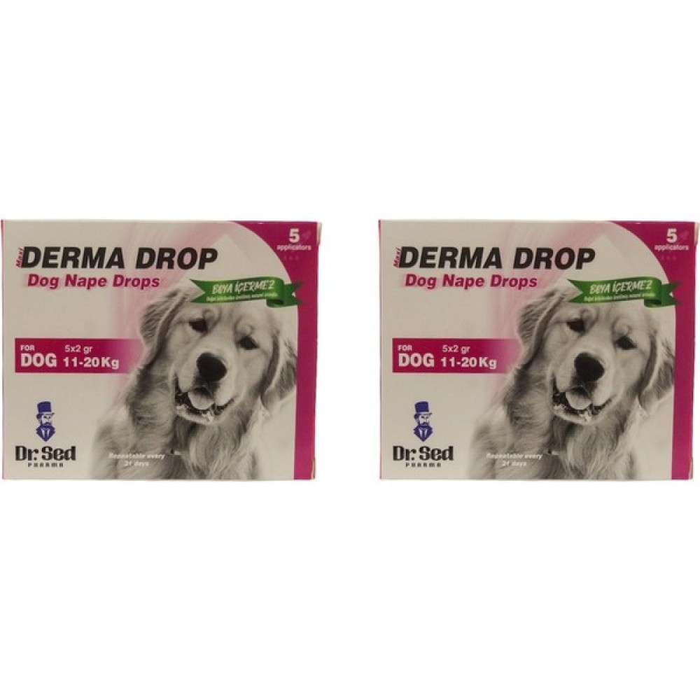 Dr. Sed Pharma Derma 11-20 kg Köpek Dış Parazit Damla 2 Kutu Evcil Hayvan Ürünleri Fiyatı