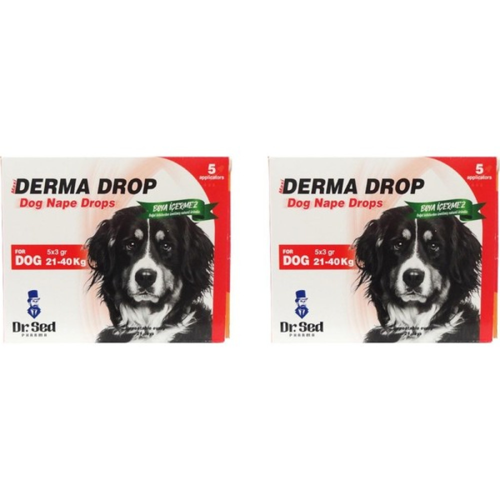 Dr. Sed Pharma Derma 21-40 kg Köpek Dış Parazit Damla 2 Kutu Evcil Hayvan Ürünleri Fiyatı