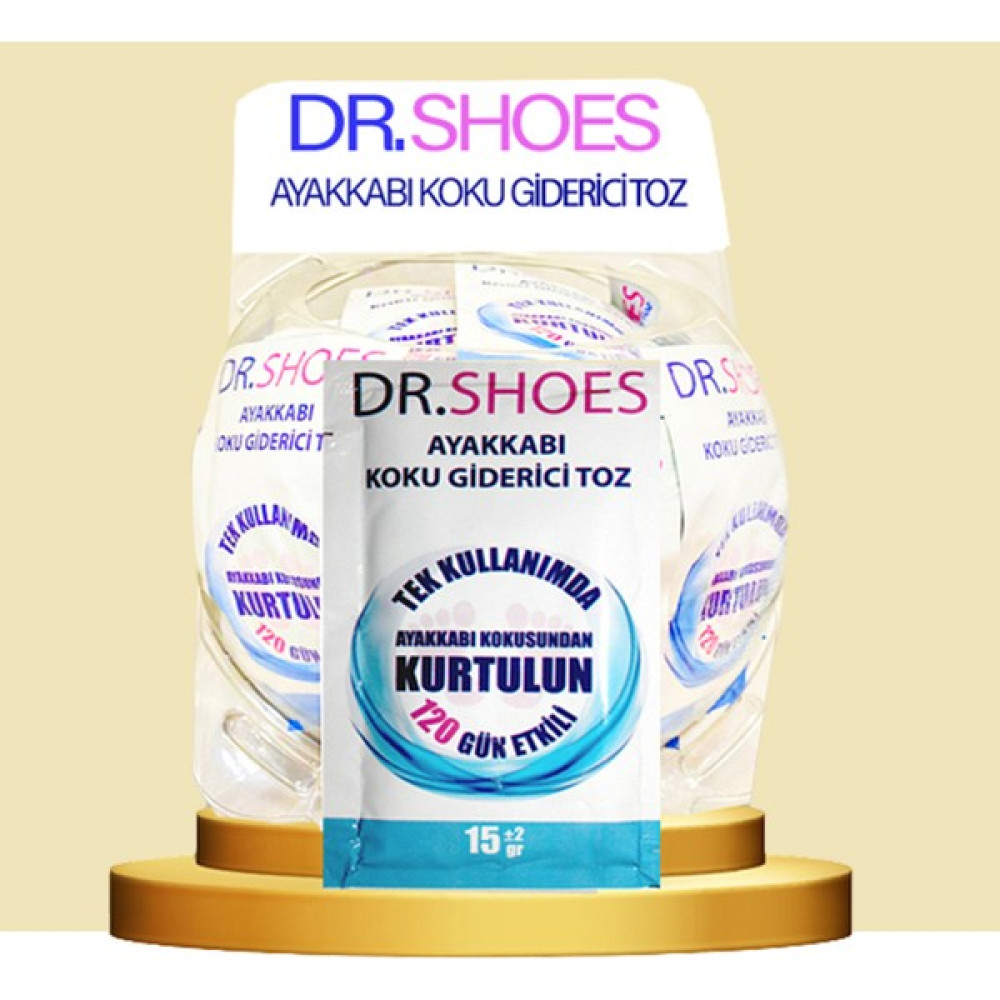 Dr. Shoes 10 Adet Ayakkabı Koku Giderici Toz 120 Gün Etkili Ayak Bakımı Fiyatı