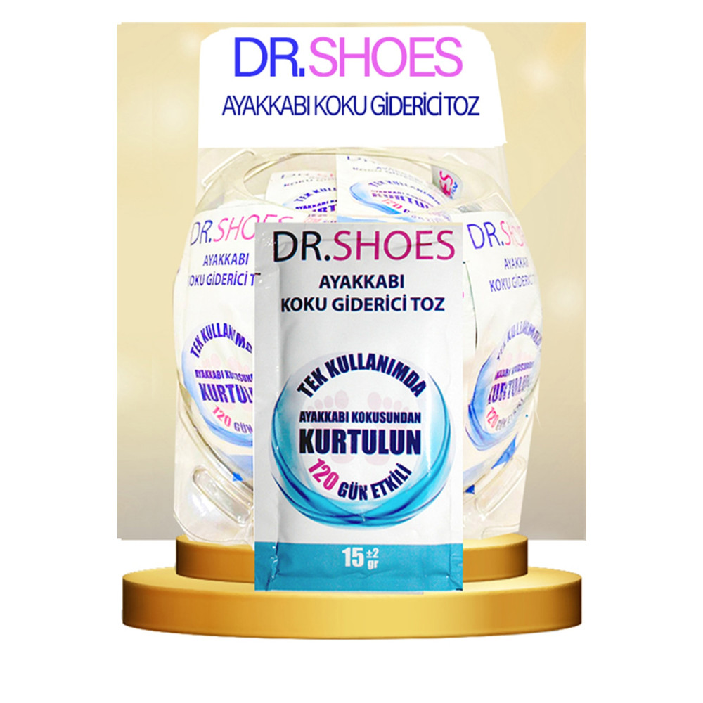 DR. SHOES 5 Adet Ayak Koku Giderici - Ayakkabı Koku Giderici Toz 120 Gün Etkili.DR.SHOES ile Ayak Kokusuna Son Ayak Bakımı Fiyatı