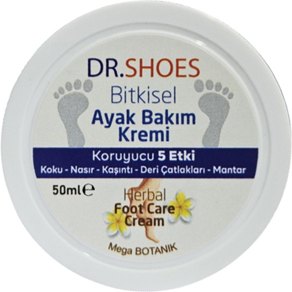 Dr. Shoes Bitkisel Ayak Bakım Kremi - Ayak Koku Karşıtı Krem 50 ml Koruyucu 5 Etki 3 Adet Ayak Bakımı Fiyatı