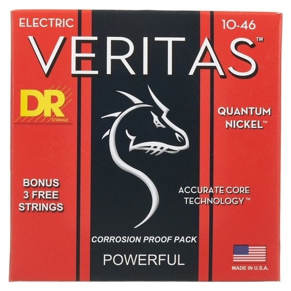 Dr Vte-10 Veritas Elektro Gitar Teli (Medium 10-46) Klasik Gitarlar Fiyatı