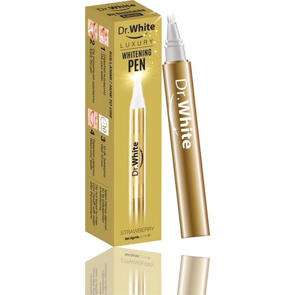 Dr. White Çilek Aromalı Diş Beyazlatıcı Kalem 2 ml Diş Beyazlatıcılar Fiyatı