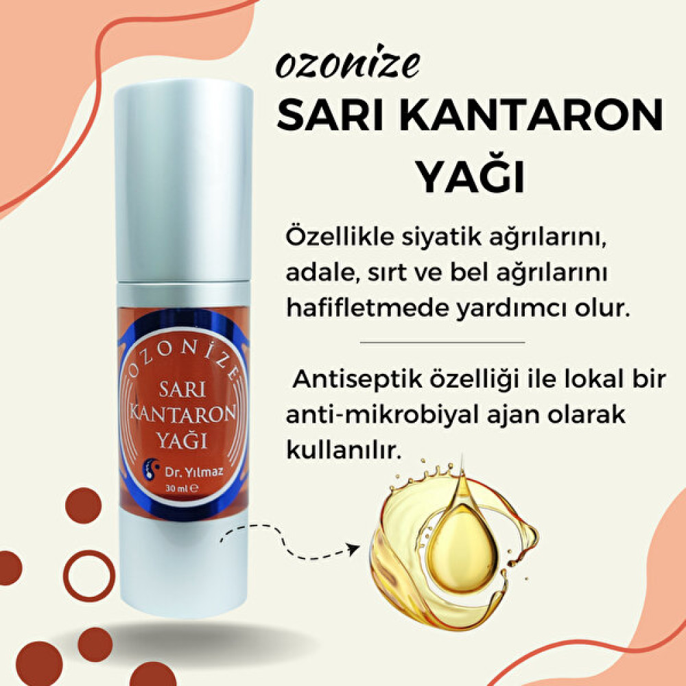 Dr. Yılmaz Ozonlu Sarı Kantaron Yağı 30ML Airless Şişe Nemlendiriciler Fiyatı