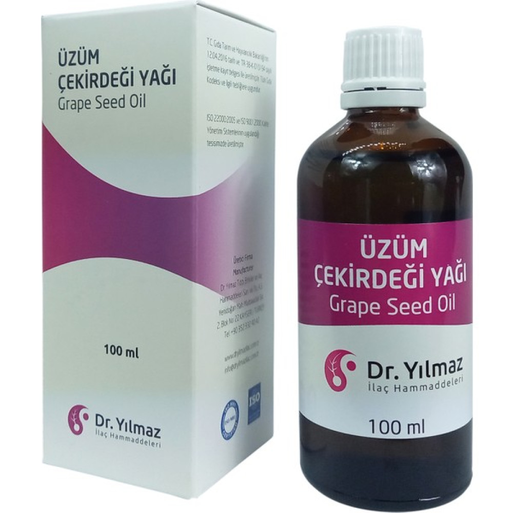 Dr. Yılmaz Üzüm Çekirdeği Yağı - 100 ml Bitkisel Yağlar Fiyatı