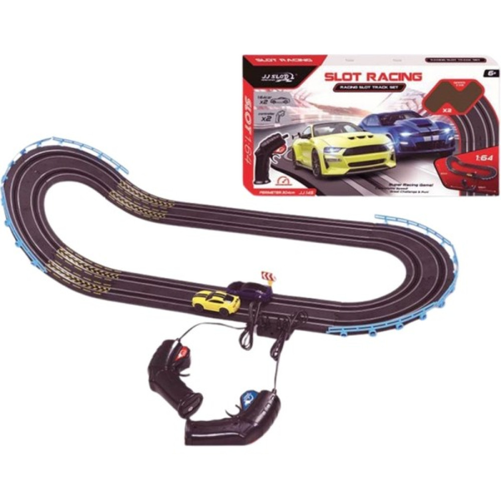 Drag Track-Super Slot Racers-Adaptörlü,kumandalı 2 Kişilik Yarış Pisti Diğer Fiyatı