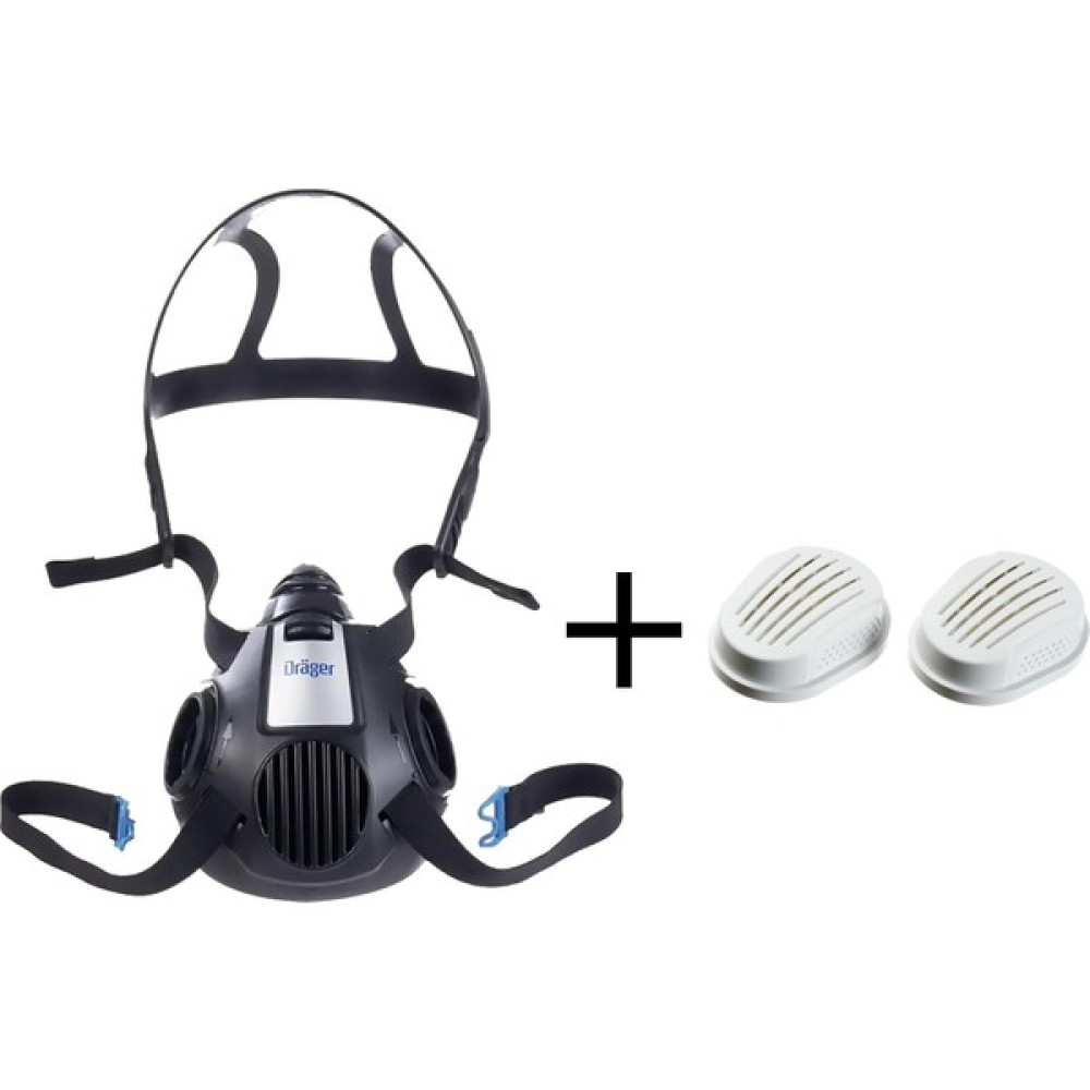 Drager X-Plore 3500 Yarım Yüz Maskesi + P3 Filtre Oto Boyaları Fiyatı