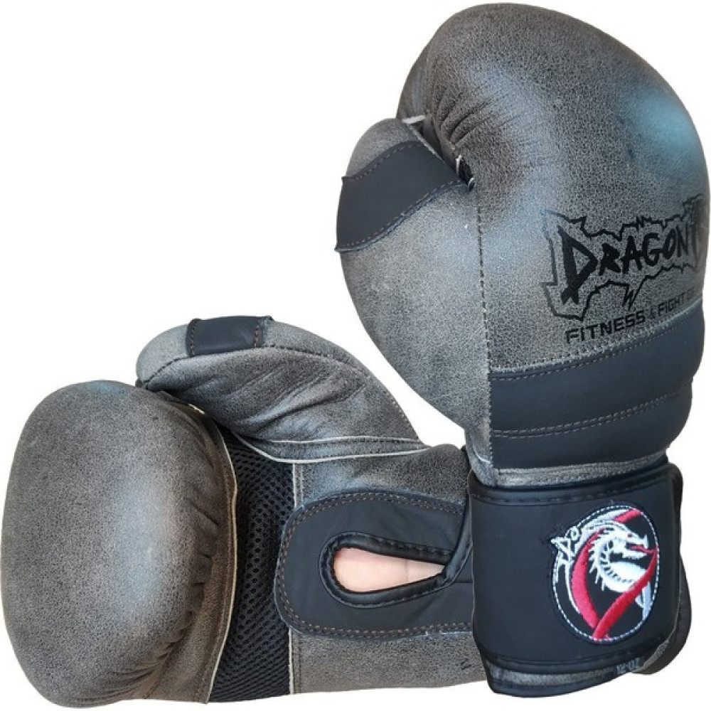 Dragon Antique Deri Kick Boks, Muay Thai ve Boks Eldiveni Gri 30211 Diğer Spor Ürünleri Fiyatı