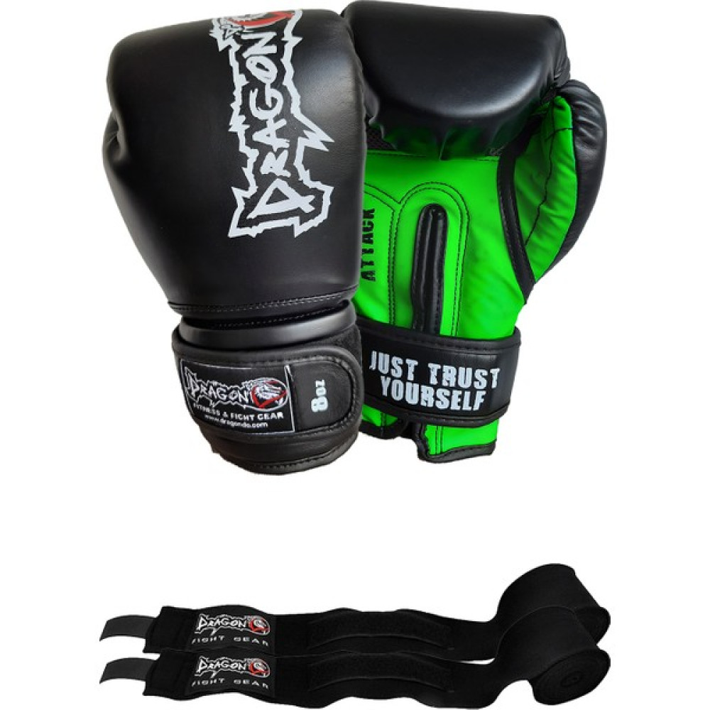 Dragon Attack 5 Boks Eldiveni Yeni Attack Boks Eldiveni ve Bandaj 2'li Set Diğer Spor Ürünleri Fiyatı