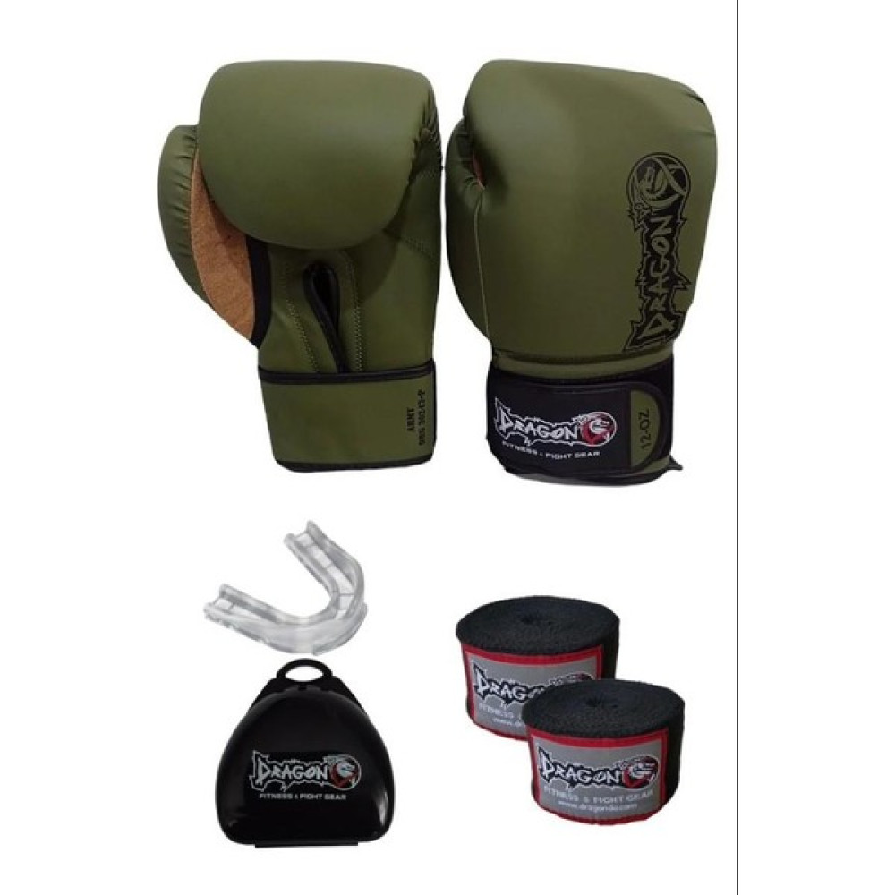 Dragon Do Army Boks Eldiveni ,şeffaf Dişlik ve 3,5 Metre Elastik Bandaj Diğer Spor Ürünleri Fiyatı