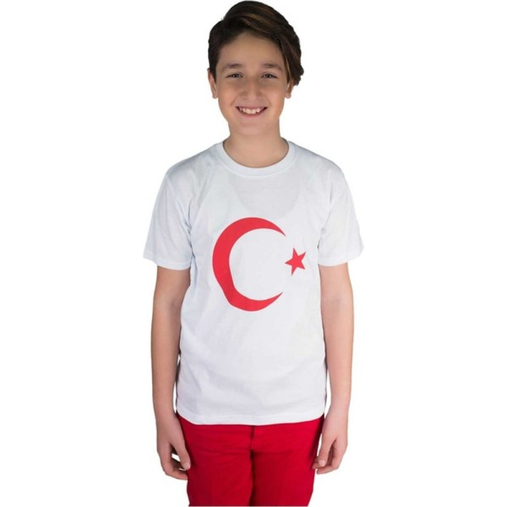 Dragora Bayrak Baskılı Kısa Kollu 23 Nisan 19 Mayıs 30 Ağustos 10 Kasım Süper Kalite Çocuk T-Shirt Erkek Çocuk T-shirt Fiyatı