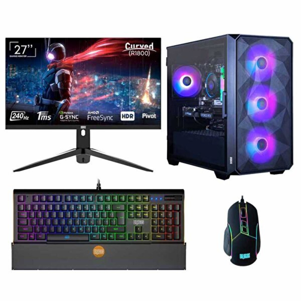 Dragos DRx6019 AMD Ryzen 5 7500F 27" 16 GB Ddr5 RAM 512 GB NVMe SSD 8 GB Rtx4060 Curved FreeDOS Masaüstü Oyun Bilgisayarı Masaüstü Bilgisayar Fiyatı