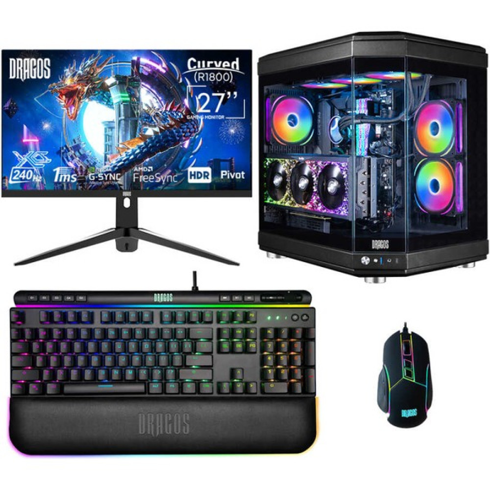 Dragos DRX6484 Intel Core I7 14700KF 64GB Ddr5 2tb Nvme 4.0 SSD 8gb RTX4060TI 27 Inç 240Hz Curved Freedos Oyuncu Bilgisayarı Oto Boyaları Fiyatı