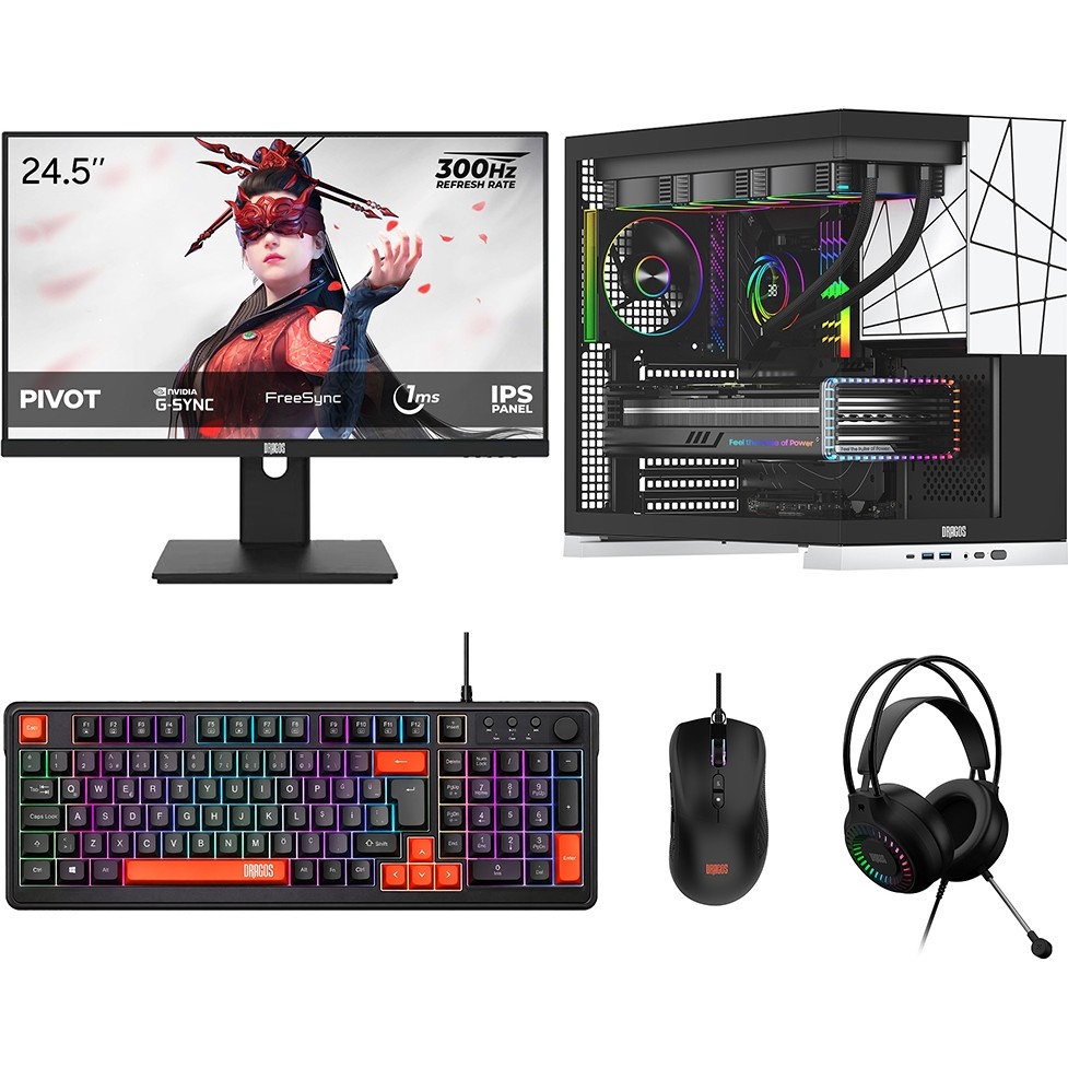 Dragos DRX9778 Ultra 9 285K 32GB Ddr5 1tb Nvme 32GB RTX5090 24.5 Inç 300Hz 1ms Oyuncu Oem Paket Ekran Kartları Fiyatı