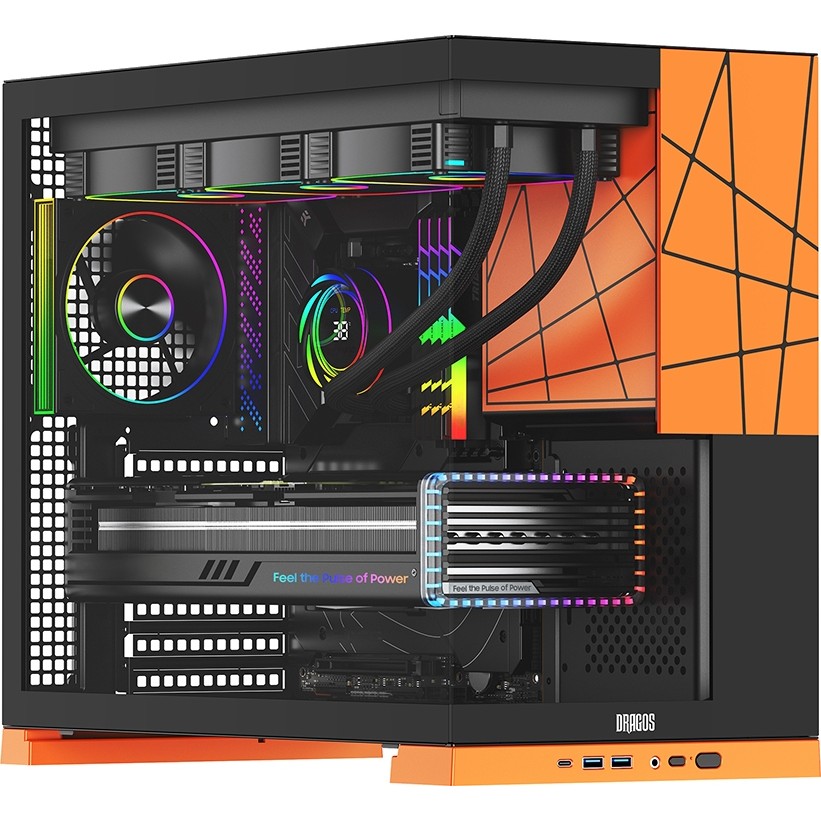 Dragos Modart V.1 Ryzen 5 7500X3D 16GB Ddr5 1tb Nvme 16GB RTX5060TI Oyuncu Oem Paket - Turuncu Ekran Kartları Fiyatı