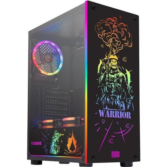 Dragos Warrior 3X Rgb Fan USB 3.0 500 W 80+ Plus Atx Ön Panel Led Gaming Kasa PC Kasaları Fiyatı
