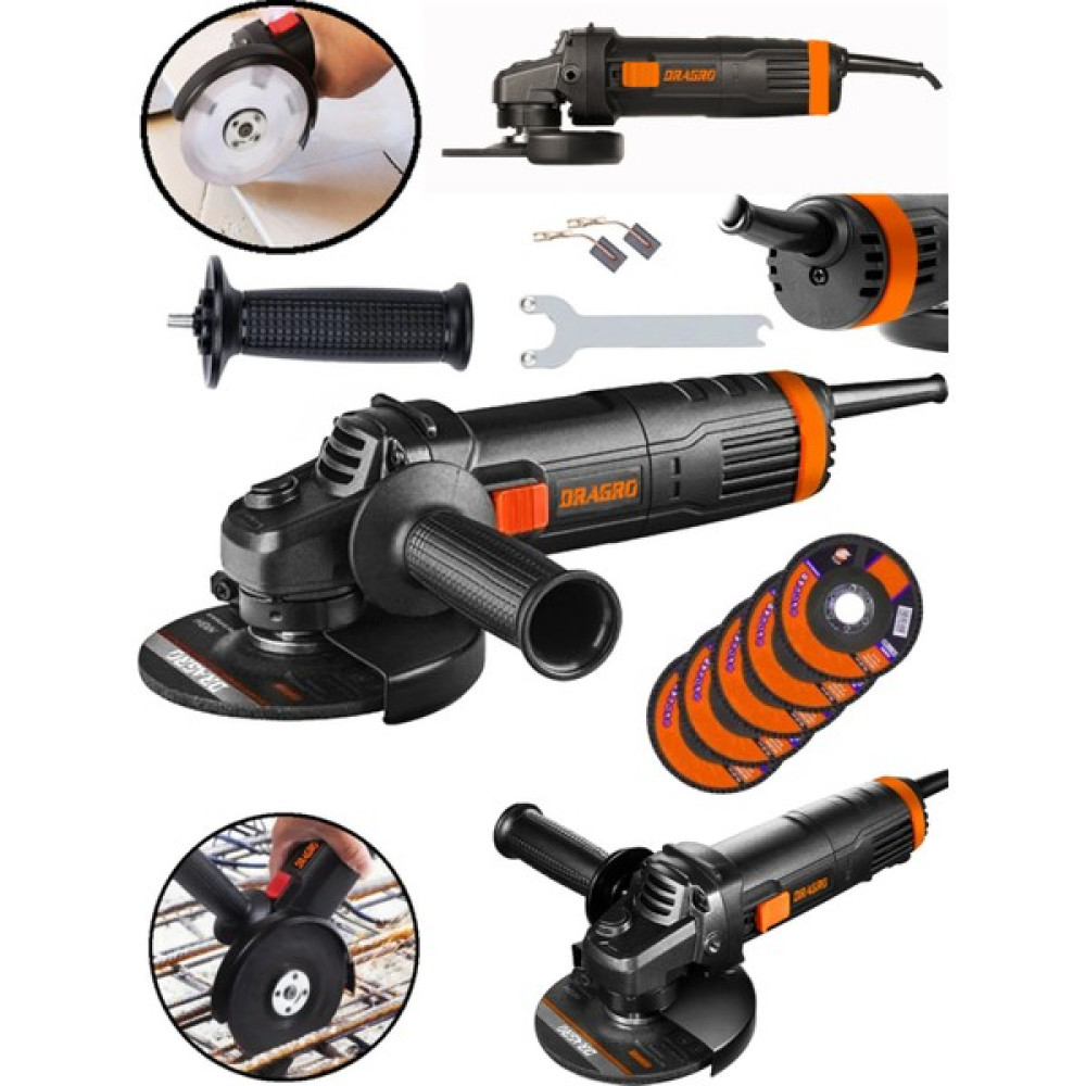 Dragro 4200 W Metal Şanzuman Bakır Sargılı Avuç Içi Taşlama Demir Metal Kesme Makinesi 5taş Taşlama Makinesi Fiyatı