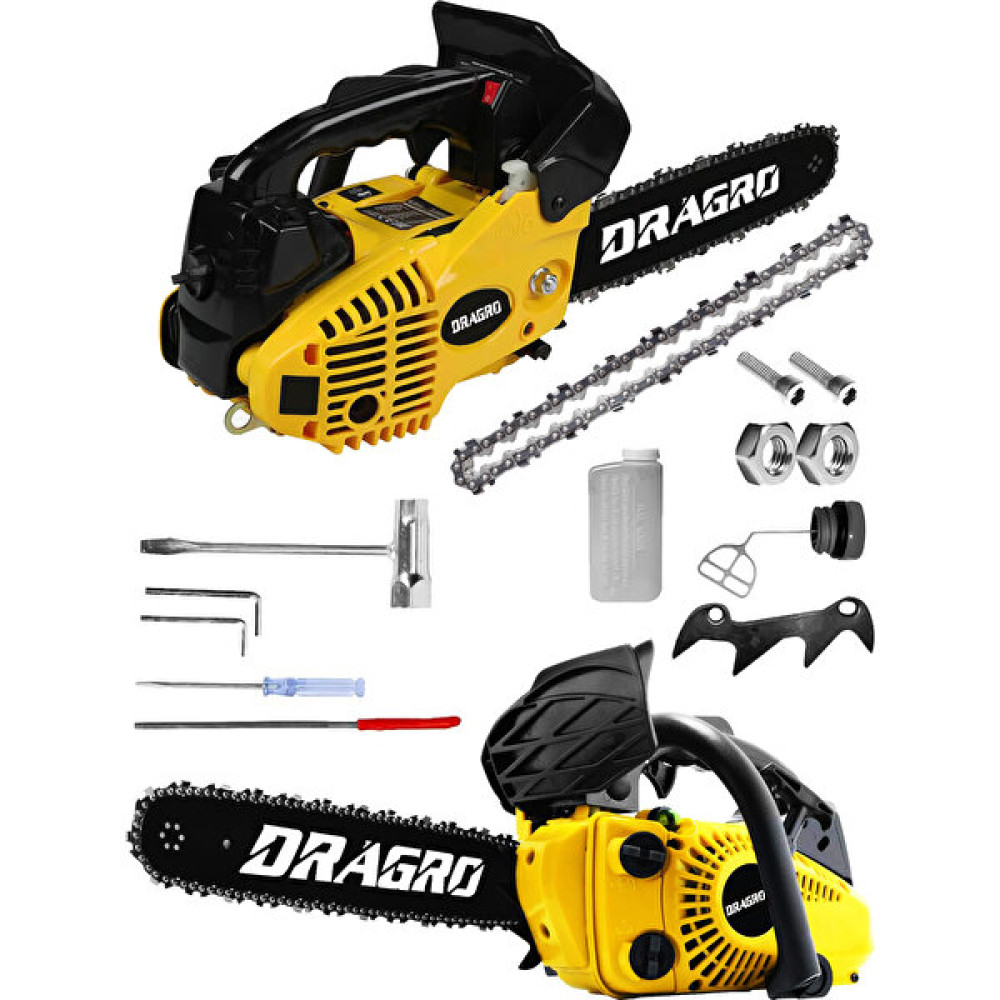 Dragro Alman 25CC Mini Benzinli Testere Ağaç Odun Dal Budama ve Kesme Testeresi Hızar Motoru Bahçe Makinesi Fiyatı