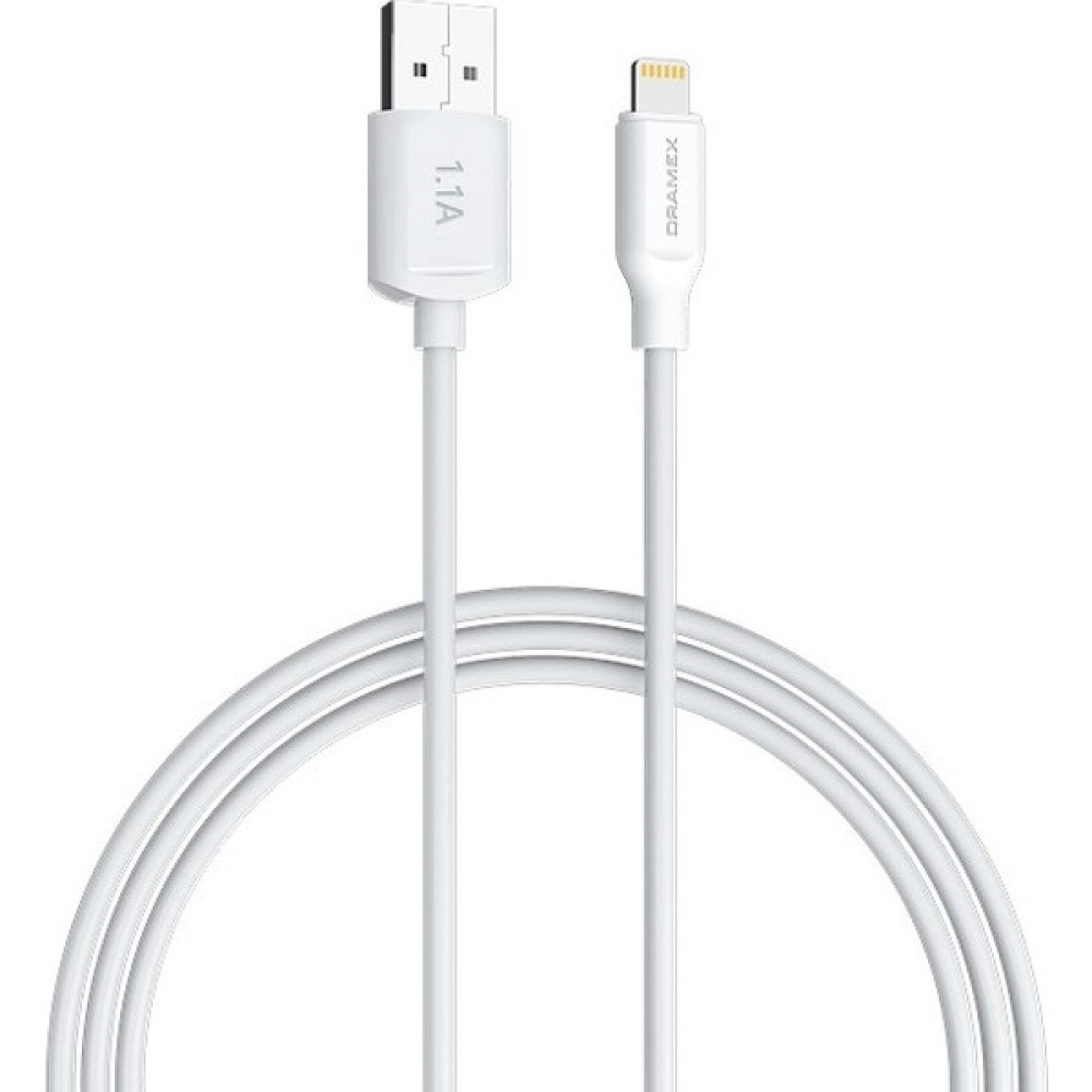 Dramex Dramex D11LK 1.1 A Lightning USB Şarj ve Data Kablosu - Beyaz Cep Telefonu Kablosu Fiyatı