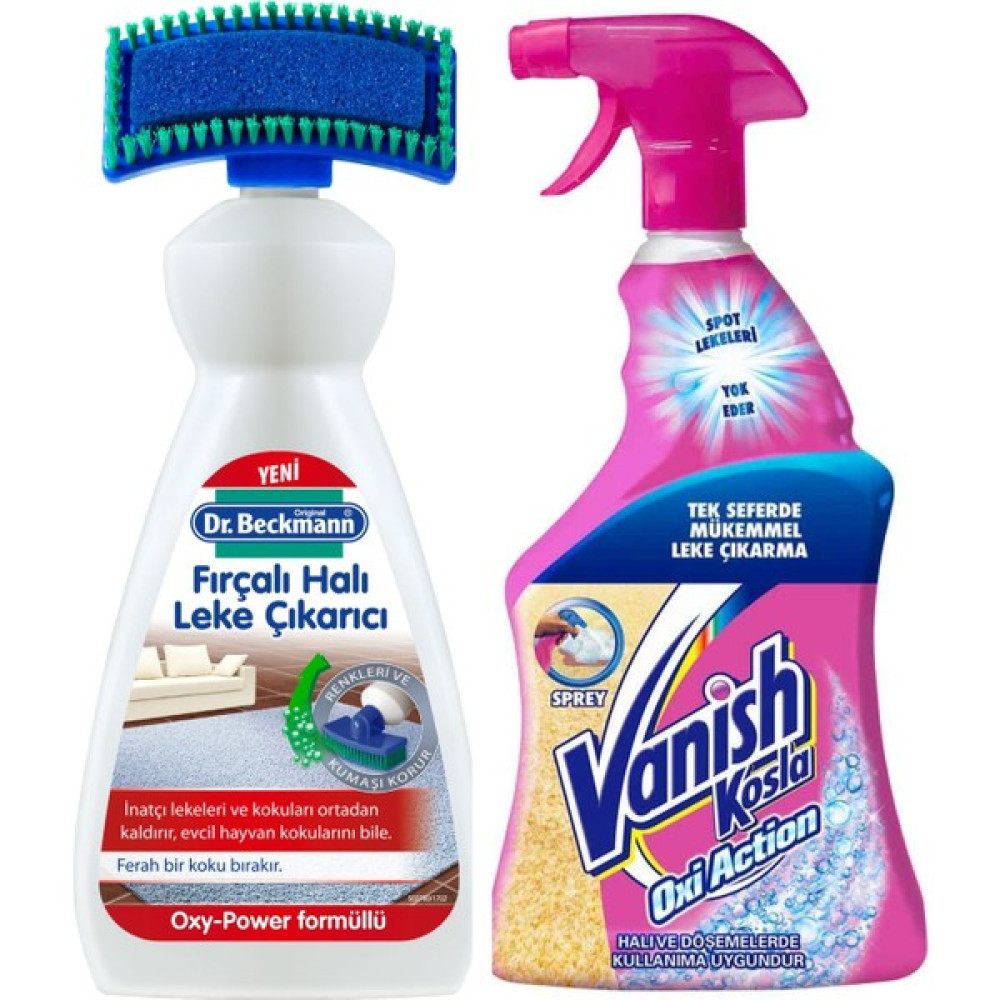 Dr.Beckmann Dr. Beckmann Halı Leke Çıkarıcı+Vanish Kosla Oxi Action Halı Leke Çıkarıcı Halı Şampuanı Fiyatı