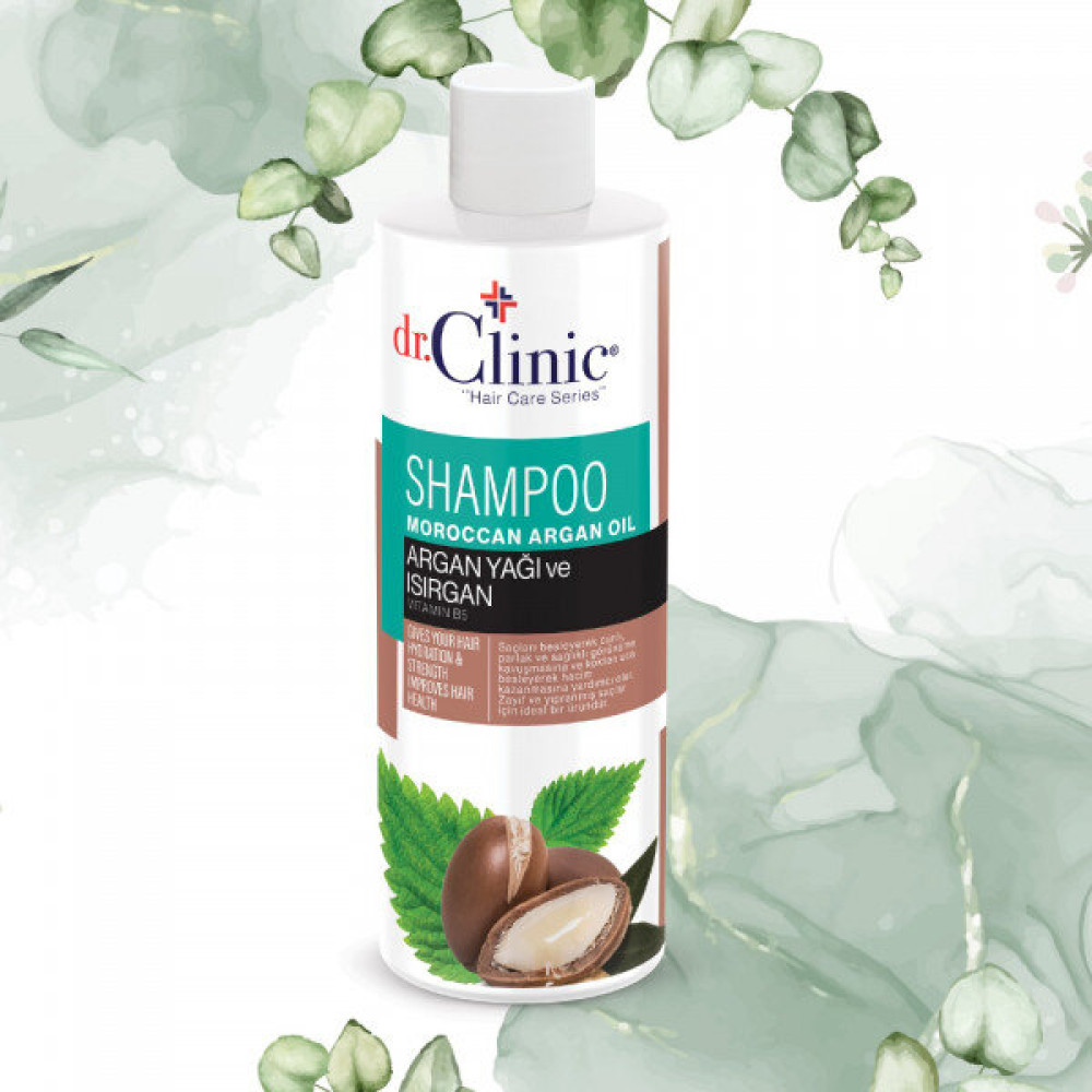 Dr.Clinic Bitkisel İçerikli Isırgan ve Argan Yağlı Şampuan 400 ml Şampuan ve Saç Kremi Fiyatı
