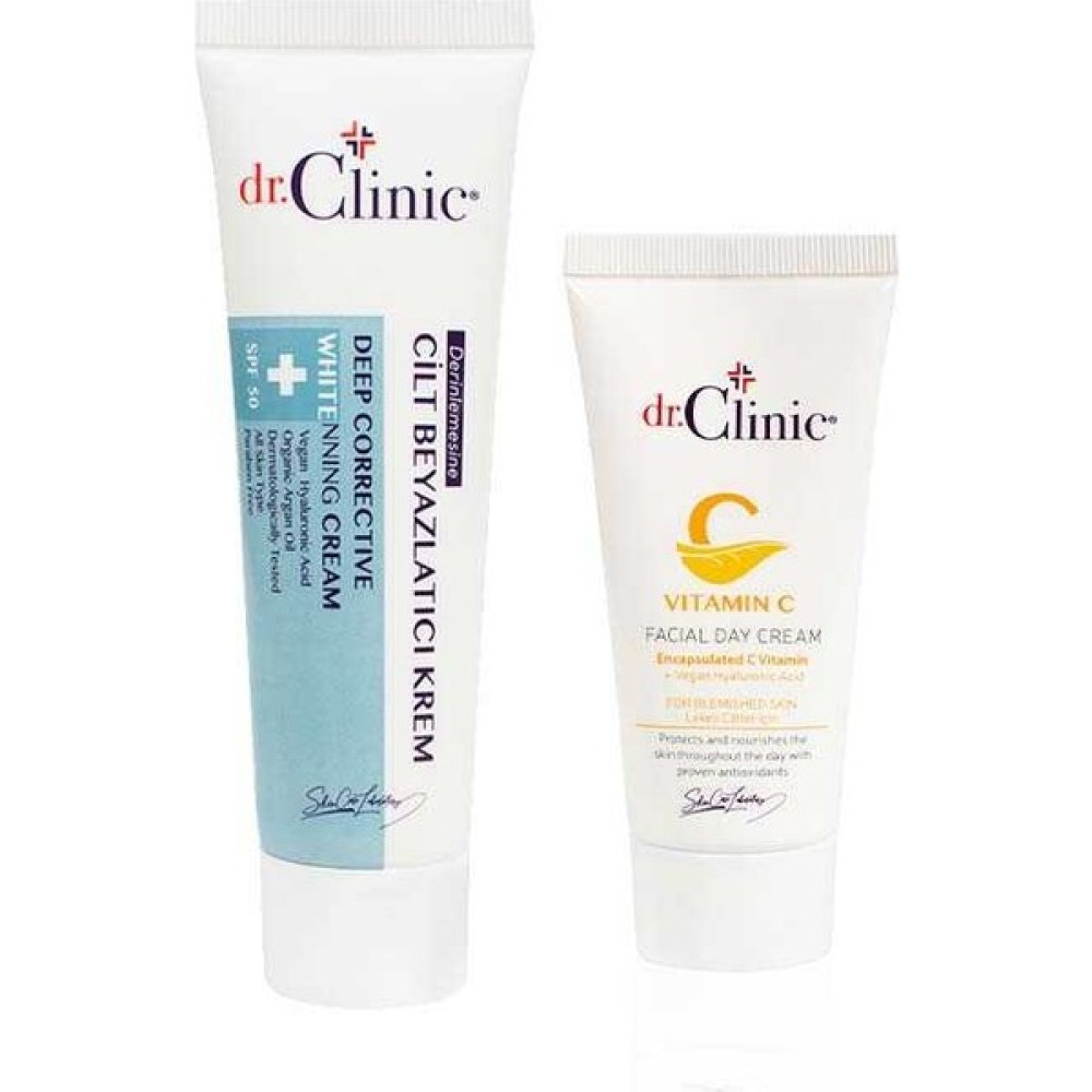 Dr.Clinic Derinlemesine Cilt Beyazlatıcı Krem + Vitamin C - Cilt Bakım Kremi Leke Kremi Fiyatı