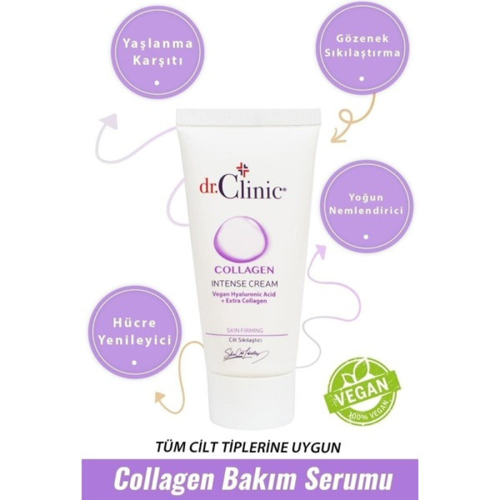 Dr.Clinic Dr. Clinic Collagen Cilt Sıkılaştırıcı Bakım Kremi 50 ml Nemlendiriciler Fiyatı