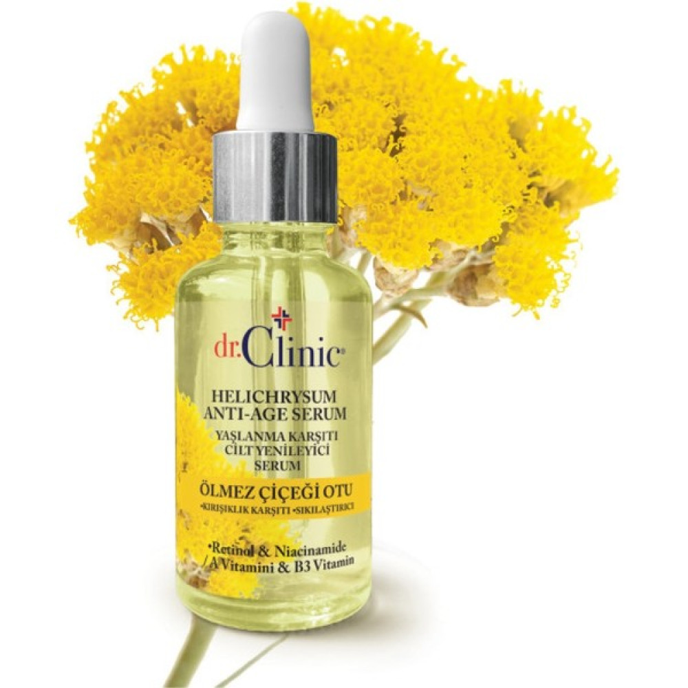 Dr.Clinic Dr. Clinic Ölmez Çiçeği Otu Helichrysum Cilt Yenileyici Serum 30 ml Göz Kremi Fiyatı