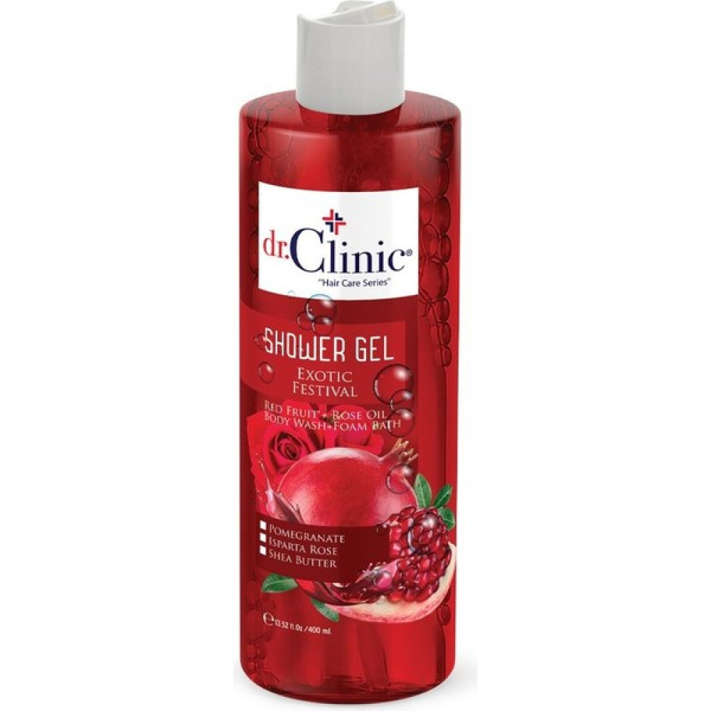 Dr.clinic Egzotik Festival Duş Jeli 400 ml Duş Jelleri ve Banyo Köpükleri Fiyatı