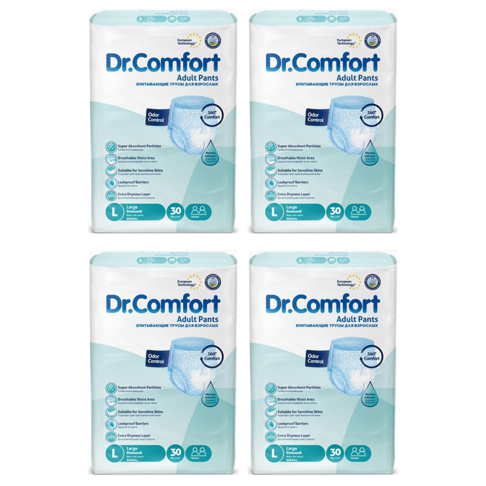 Dr.Comfort Külotlu Yetişkin Hasta Hasta Bezi Large 120 Adet L Beden Hasta Bezleri ve Temizliği Fiyatı