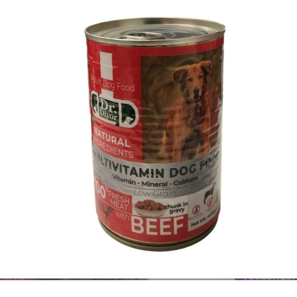 Dr.dior Dr. Dior Yetişkin Kırmızı Et Köpek Maması 415 gr x 20 Adet Evcil Hayvan Ürünleri Fiyatı