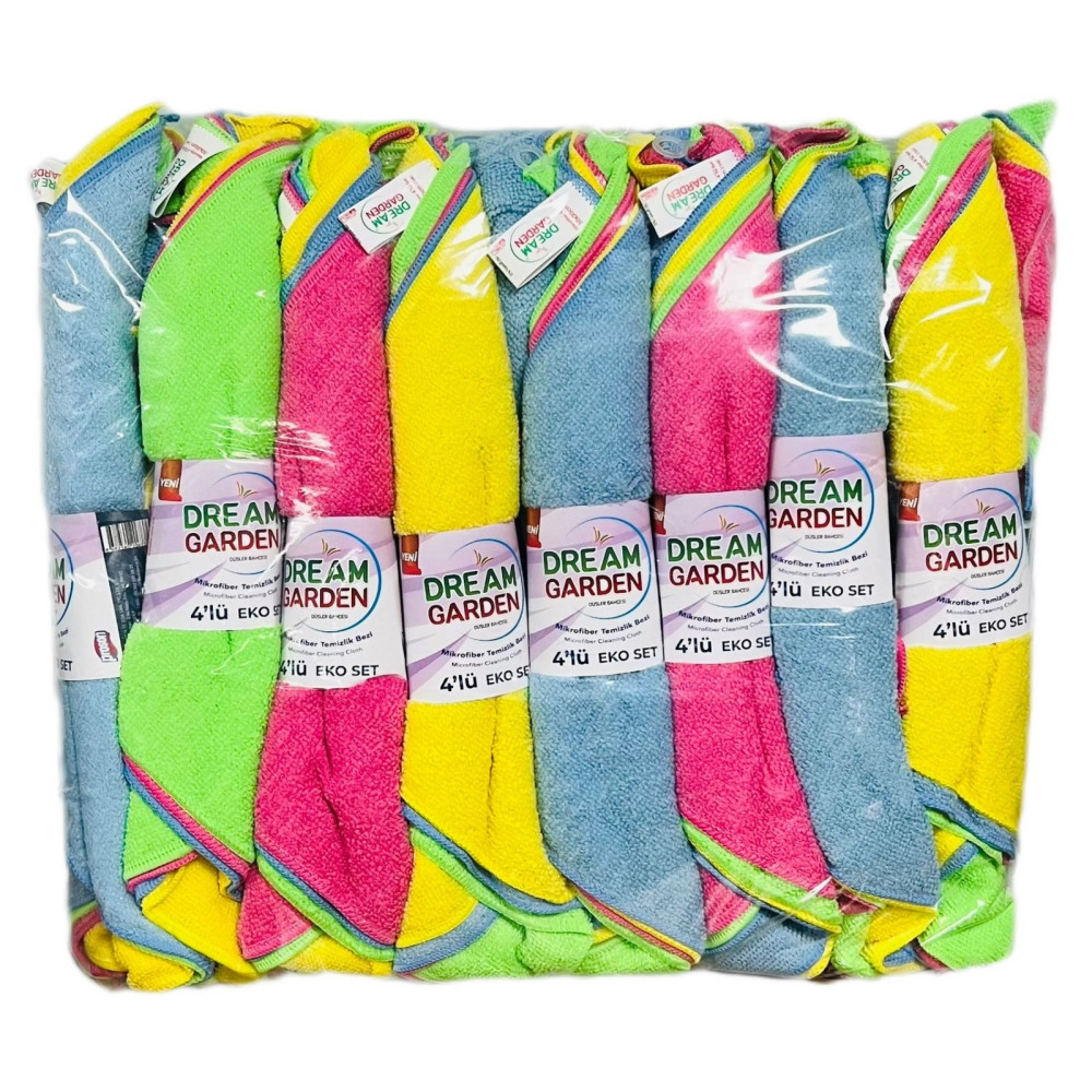 Dream Garden Mikrofiber Bez (30X30 160Gr) 4'Lü *24 Temizlik Malzemeleri Fiyatı