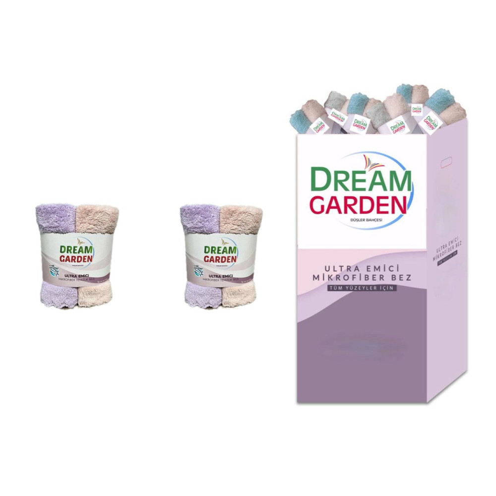 Dream Garden Ultra Emici Mikro Fiber Bez 2'Li (Standlı) Temizlik Malzemeleri Fiyatı